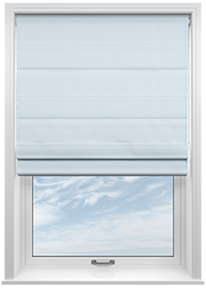 Knutsford, Stellar Blue - Motorised Roman Blind